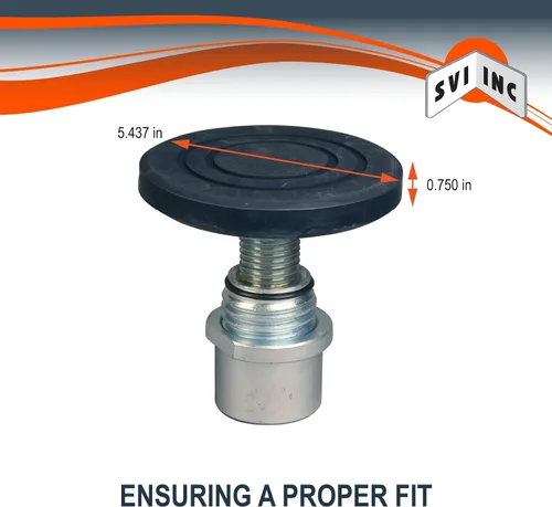 Vista 3 de Conjunto de base de adaptador — para elevadores Challenger y elevadores de lanzamiento de 10K lb. — SVI # BH-7232-98 — Ref # B2250, B2260