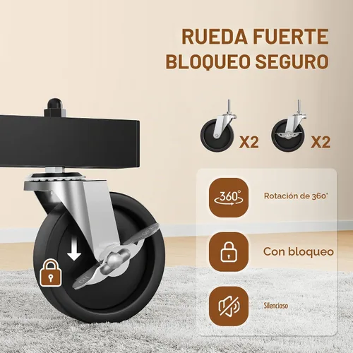 Vista 5 de Hoctieon Estante de doble barra Z, estantes de ropa rodantes con base en Z, perchero ajustable para ropa, perchero de pie para ropa de pie, perchero
