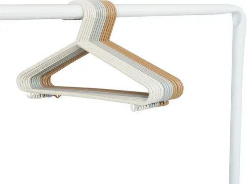 Vista 4 de 3 Sprouts Perchas de Plástico de Paja de Trigo - Paquete de 30 Perchas para Niños Pequeños para Ropa de Niños y Bebés, Abrigos - Ideal para Niñas