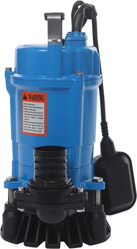 Vista 12 de Bomba sumergible de efluente de aguas residuales de 550 W, bomba de sumidero de hierro fundido de 4226 GPH con interruptor de flotador automático
