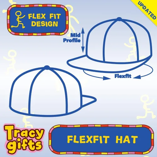 Vista 4 de #Chowder - Hashtag Men's Flexfit Baseball Hat Cap