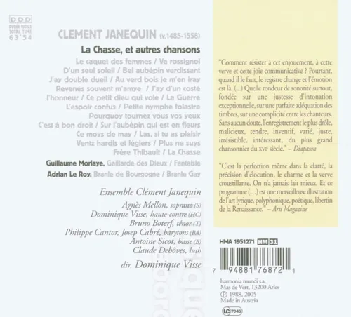 Vista 2 de Chasse & Other Chansons