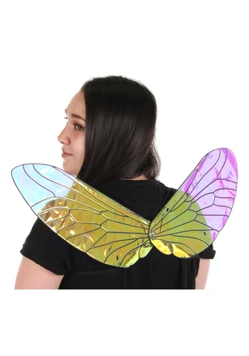 Vista 2 de Alas Holográficas de Abeja Multicolor