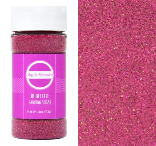 Vista 11 de Mystic Sprinkles Botellas de azúcar de lijado de 4 onzas (ámbar - Azúcar de lija naranja 4 onzas)
