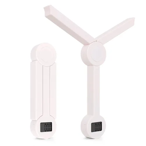 Vista 11 de Báscula plegable de alimentos, báscula digital de cocina, báscula portátil de alimentos para alimentos, mini báscula de bolsillo plegable de gramos