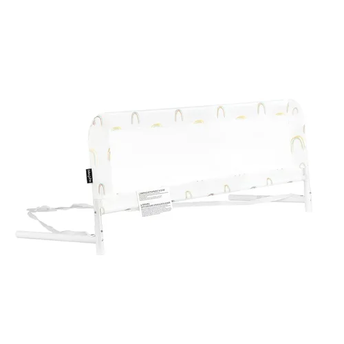 Vista 11 de Dream On Me Riel de cama de malla ajustable, dos niveles de altura, listo para usar, compatible con camas de tamaño individual, construcción