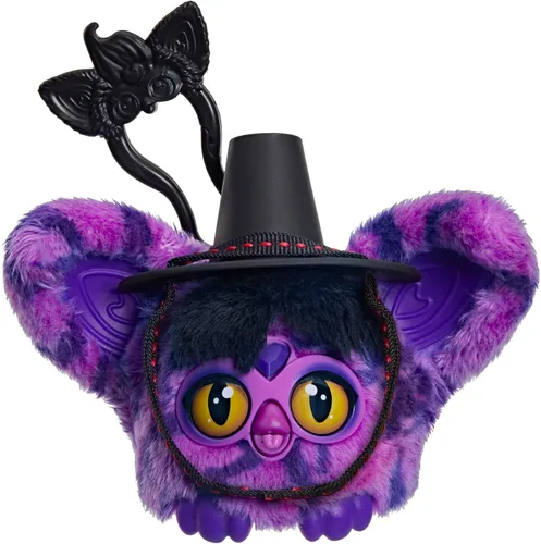 Vista 11 de KPop Demon Hunters Furby Furblets Derpy Tiger, juguete electrónico coleccionable de 3 pulgadas