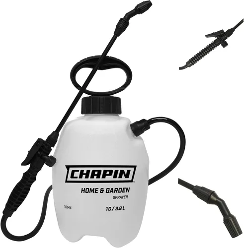 Vista 9 de Chapin 16100 1-Gallón fabricado en EE. UU. Pulverizador de bomba de jardín con mango ergonómico, apagado por gatillo, boquilla cónica ajustable
