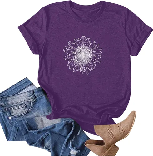 Vista 24 de Camiseta con estampado de animales para mujer, camiseta de libélula divertida, linda camiseta de manga corta, blusa de primavera 2023, camisas