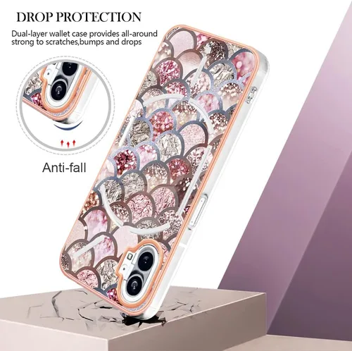 Vista 3 de Funda compatible con Nothing Phone 1, compatible con Nothing Phone One A063 para teléfono móvil TPU funda FLP