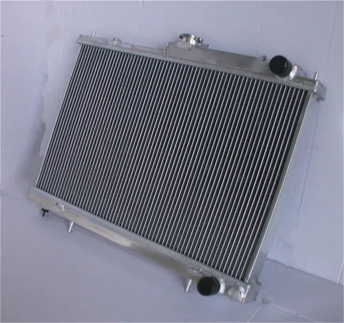 Vista 2 de Radiador de aluminio de 2 filas de 2.047 in para Skyline R33 R34 GTR GTS-T GTST RB25DET Manual MT 94-98 1994 1995 1996 1997 1998 Reemplazo
