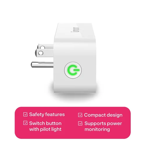 Vista 7 de Innr Zigbee Smart Plug, funciona con Philips Hue*, Alexa y SmartThings, repetidor Zigbee, monitoreo de energía, paquete de 1