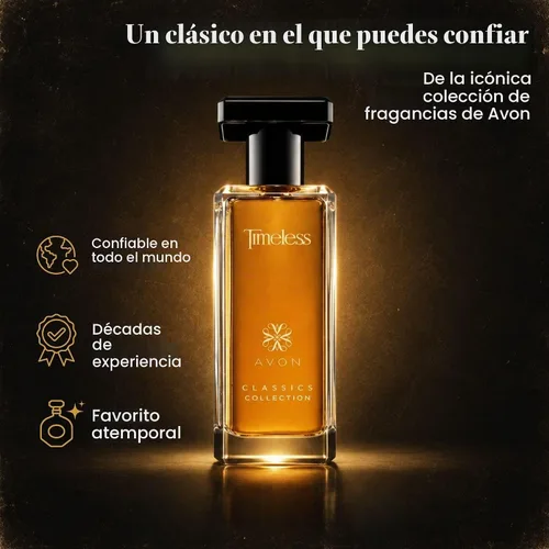 Vista 8 de Timeless by Avon Cologne Spray 1.7 oz Mujeres Cologne for Women & Men — Long-Lasting Floral Perfume with Bergamot, Jasmine & Patchouli — Clean