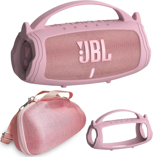 Vista 14 de JCHPINE Funda de silicona y funda rígida de viaje para JBL Charge 4 / Charge 5 Accesorios de altavoz Bluetooth portátil