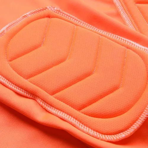 Vista 3 de TiaoBug Camiseta de portero de gladiador para niños, camiseta de portero acolchada para fútbol, uniformes de entrenamiento de equipo deportivo