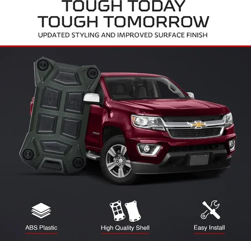 Vista 4 de AJT DESIGN Funda de Repuesto para Llavero Compatible con 2014-2018 Chevrolet Silverado, GMC Sierra 2013+ Chevy Colorado, GMC Canyon 2012+ Verde