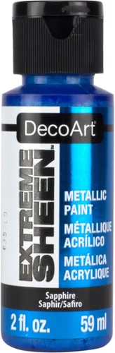Vista 24 de DecoArt Pintura acrílica Copper Extreme Sheen de 2 onzas, 2 onzas líquidas (paquete de 1), metálico