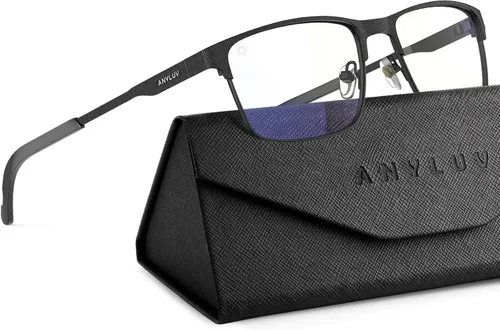 Vista 17 de ANYLUV Blue Light Glasses for Men/Women, Lightweight Blue Light Blocking Glasses, Anti-Eye Strain Computer Glasses for Gaming