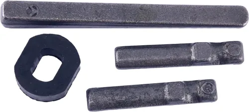 Vista 8 de YaeTek 7 Uds 9/16 Plug Cuña Pluma Cuñas Hormigón Mármol Granito Piedra de Roca Dividir Herramientas Manuales