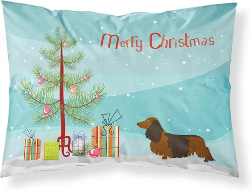 Vista 50 de Caroline's Treasures BB8334PILLOWCASE AIDI Atlas Mountain Dog - Funda de almohada estándar, color azul, ligera, súper suave, de fácil cuidado
