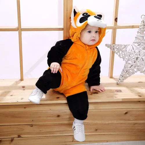 Vista 5 de TONWHAR - Disfraz de Halloween para niños, para cosplay de animales, para la nieve
