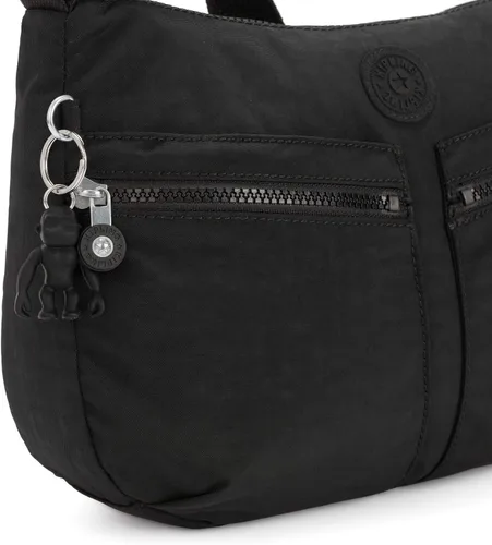 Vista 5 de Kipling Bolso bandolera Izellah para mujer, Negro (Black Noir)