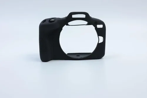 Vista 2 de Funda para Canon Eos R50, ultrafina, ligera, de goma, suave, de silicona, para Canon Eos R50 (negro)