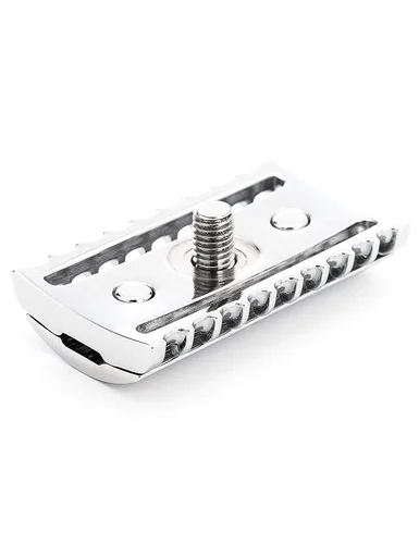 Vista 7 de MÜHLE TRADICIONAL R41 - Maquinilla de afeitar de seguridad de doble filo (peine abierto) para hombres, perfecta para uso diario, calidad