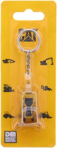 Vista 5 de Diecast Masters Cat Micro Scale Construction Vehicle Keychain
