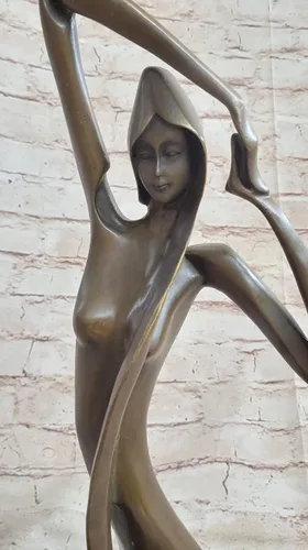 Vista 5 de EUROPEAN BRONZE Handcrafted Bronze Sculpture Sale Vitaleh by Female Abstract Nude Art Modern Brilliance Hot Cast Handmade Art Noveau