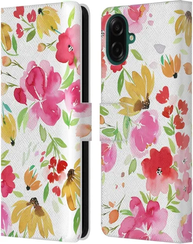 Vista 102 de Head Case Designs Officially Licensed Ninola Butterfly Nature Spring Floral Leather Wallet Case Compatible with Samsung Galaxy A07 4G