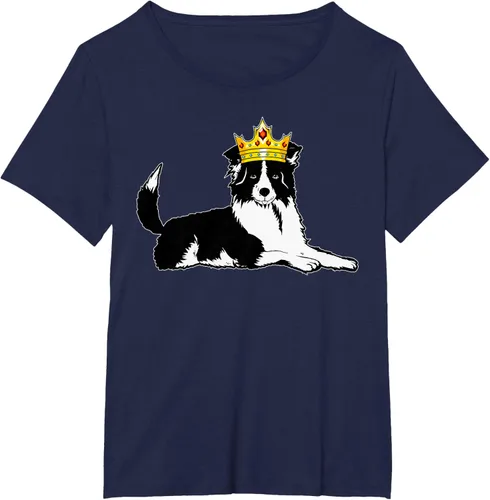 Vista 13 de Border Collie Crown - Camiseta veterinaria de piel de pastoreo de ovejas, Negro