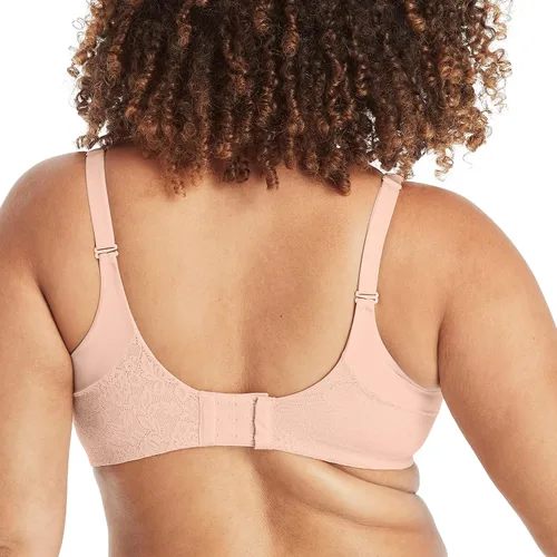 Vista 3 de Playtex Sujetador inalámbrico Secrets ComfortFlex sin varillas con cobertura completa, brasier convertible inalámbrico