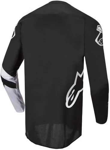 Vista 2 de Alpinestars Jersey Fluid Chaser Negro/Blanco Sm (3762422-12-S)