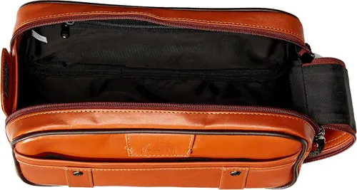 Vista 5 de Dopp Veneto - Kit de viaje de cuero con múltiples cremalleras