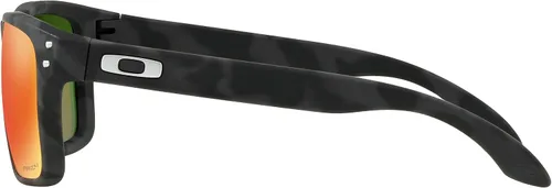 Vista 4 de Oakley Holbrook Gafas de sol de camuflaje negro con lente de rubí Prizm pegatina