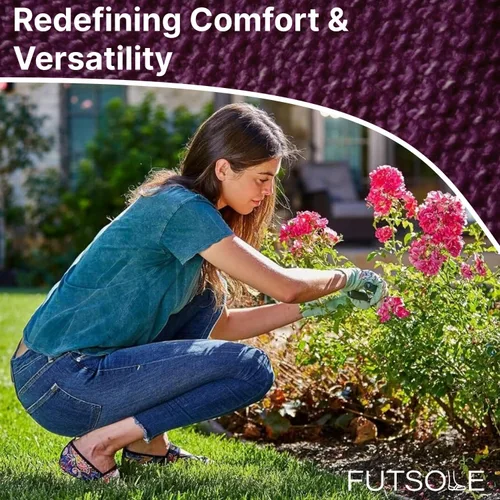Vista 3 de Futsole - Zapatos de cara suave para interiores y exteriores, calzado plegable y flexible para deportes, ejercicio, yoga o viajes, zapatos de baile