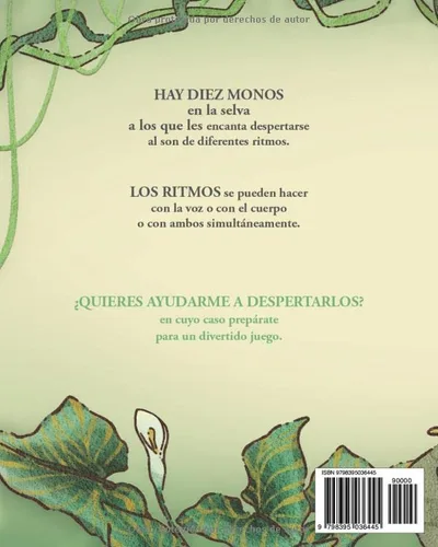 Vista 2 de Libro juego DESPERTEMOS A LOS MONITOS haciendo RITMOS Entretenido libro infantil (Spanish Edition)