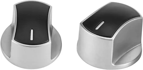 Vista 9 de B0995Ptkyh, 2pcs Universal Gas, Estufa Cocina Bouton Cuatro Aleación de Zinc Interruptor Rotatorio 0.315 in Perillas de Control Parte Perillas