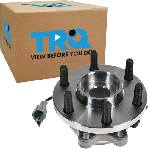 Vista 88 de TRQ Cojinete de rueda lateral del pasajero trasero y conjunto de cubo compatible con Ram ProMaster 1500 ProMaster 2500 ProMaster 3500 2014-2023