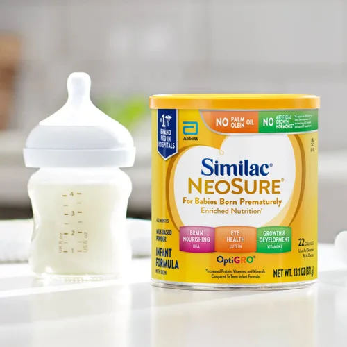 Vista 4 de Fórmula para infantes con hierro Similac NeoSure, Sim-9551, Polvo, Amarillo, 6, 6