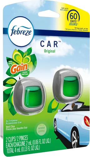 Vista 12 de Febreze Clip de ventilación para automóvil con aroma Downy April Fresh