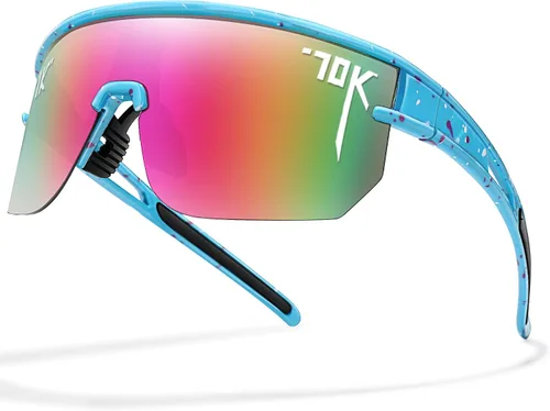 Vista 8 de nobleboy Sport Polarized Sunglasses for Women Men,Sports Sunglasses UV400 Protection for Running Cycling Outdoor Glasses
