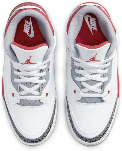 Vista 4 de Jordan 3 Retro Fire Red BlancoRojo Fuego-Negro (DM0966 160)