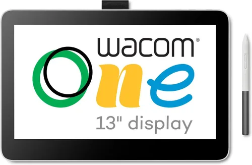 Vista 10 de Wacom One 14 Tableta de Dibujo con Pantalla, Tableta de Arte Digital de 14" HD Completamente Laminada con Software Creativo y Entrenamiento, Lápiz