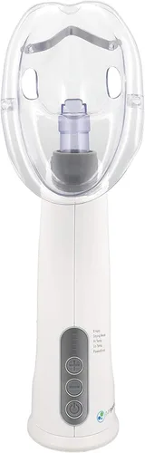 Vista 2 de PureGuardian MST55 Inhalador portátil de vapor y niebla caliente, bandeja de aceite esencial, tratamiento de vapor natural de mano ideal
