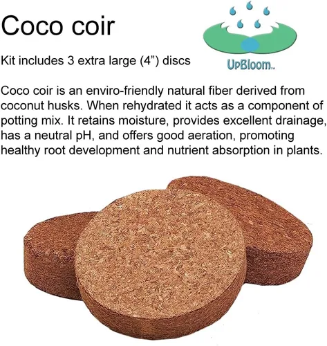 Vista 4 de UpBloom - Kit de terapia de plantas para macetas de interior, trasplante y cuidado general de plantas domésticas
