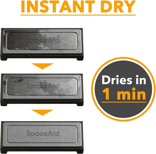 Vista 2 de Organizador de Fregadero SpaceAid DryingNeat, Organizador Instantáneo para Fregadero, Dispensador de Jabón y Esponja para Cocina, Bandeja Rápida