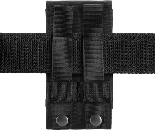 Vista 5 de Urvoix(TM) Bolsa Army Camo Molle negra para funda para celular tamaño L para llevar en el cinturón