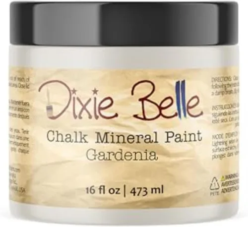 Vista 172 de Pintura para muebles con acabado de tiza Dixie Belle Paint Company - Amatista (4oz) - Pintura mineral de tiza chic púrpura profundo mate